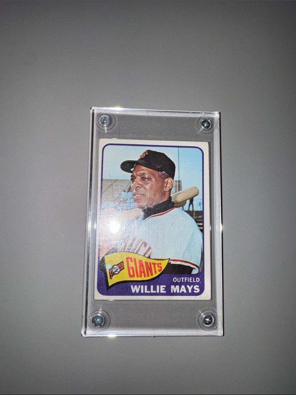 Topps Willie Mays Baseball Card